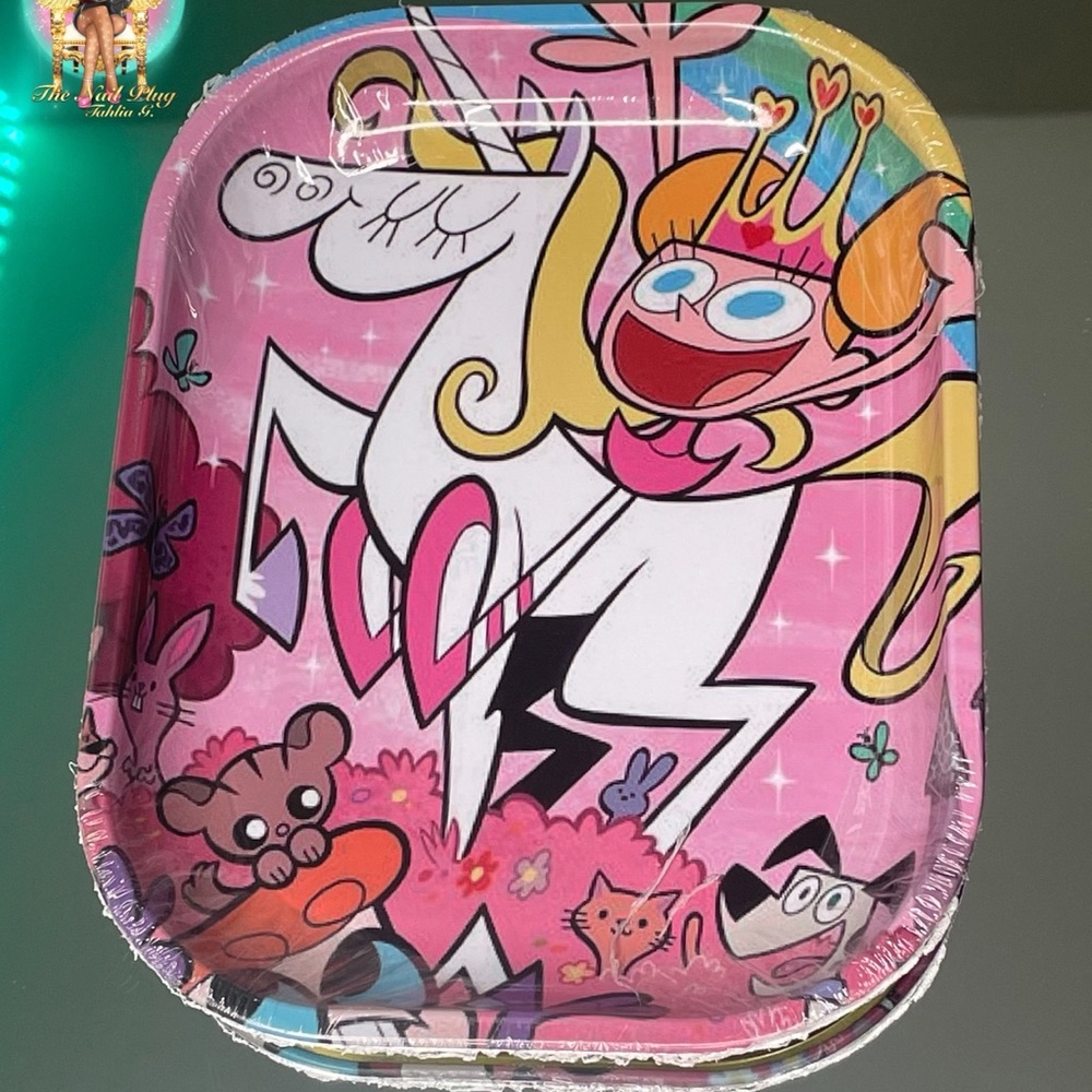 Dee Dee Girly Rolling Tray | The Nail Plug @thenailplugmi
